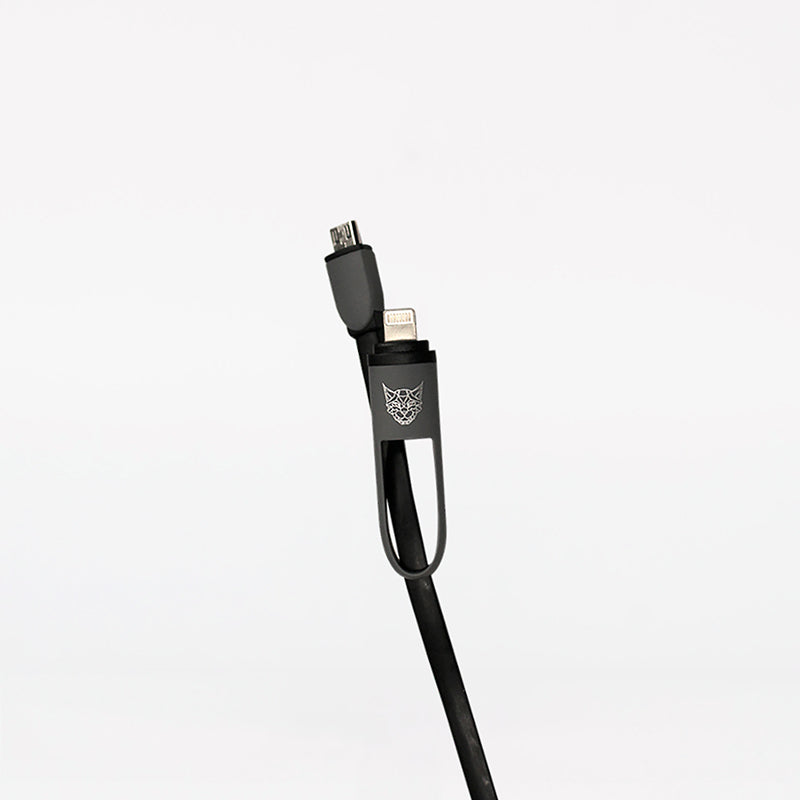 Gaia 2-in-1 Lightning and Micro USB Charger