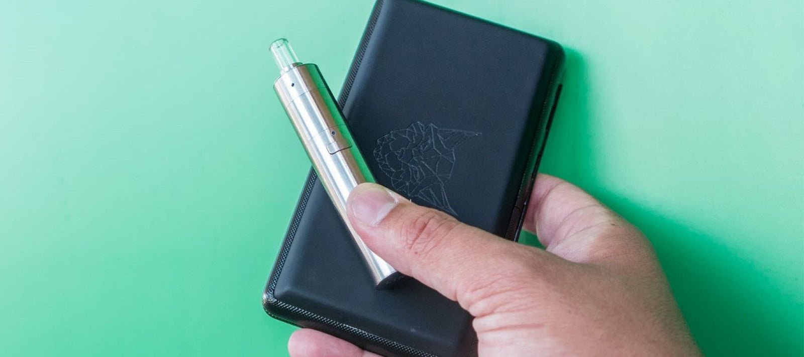 Linx Blaze portable wax vaporizer with dab pen carrying case