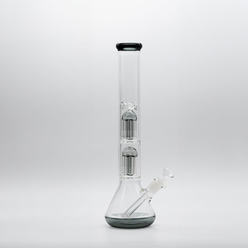 Double Tree Perc Beaker Bong