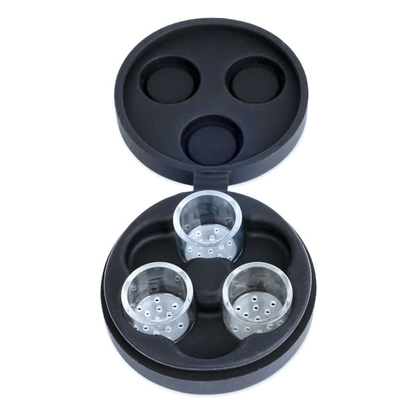 Linx Dosing capsule comes with three quartz cup and it is perfect option for micro dosing your dry herb