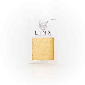 Linx gold rolling paper with hemp blend base